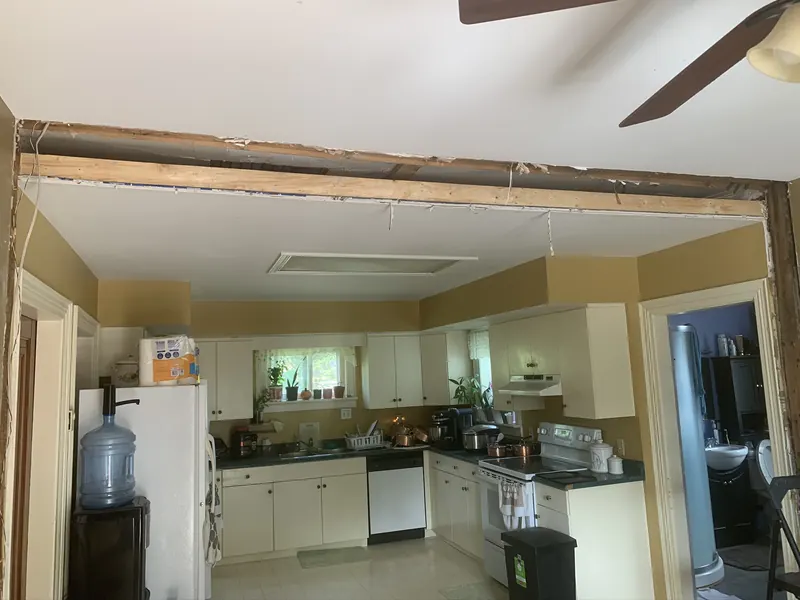 Kitchen renovation progress